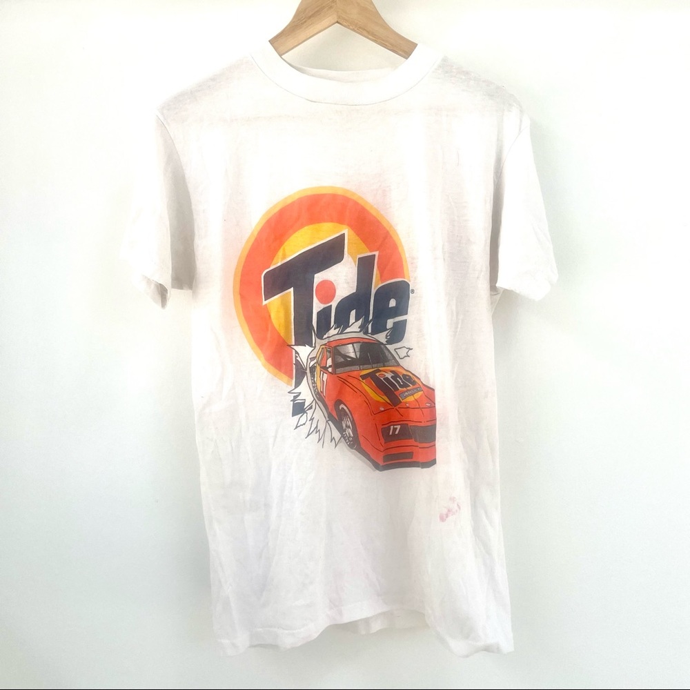 Vintage perfectly threadbare Tide Racing Tee
